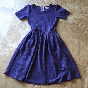 LulaRoe pleated dress